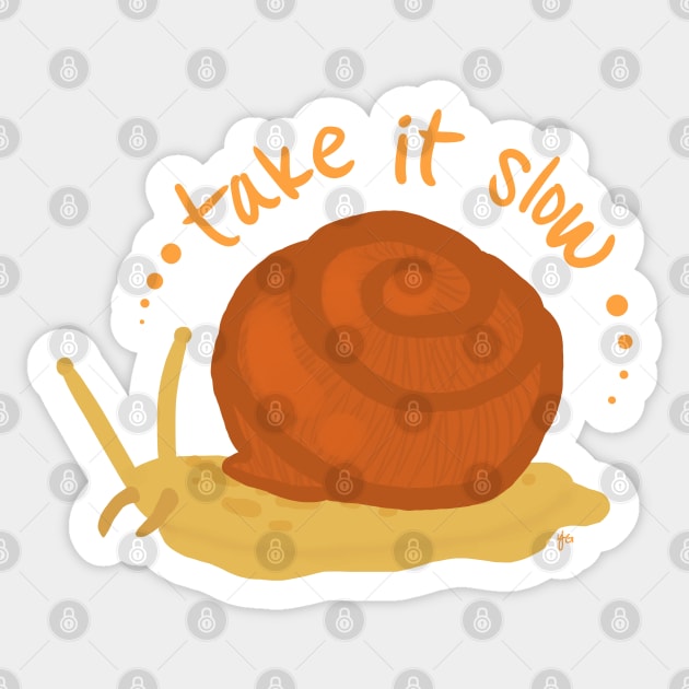 Take It Slow by Yuuki G Sticker by Yuuki G.